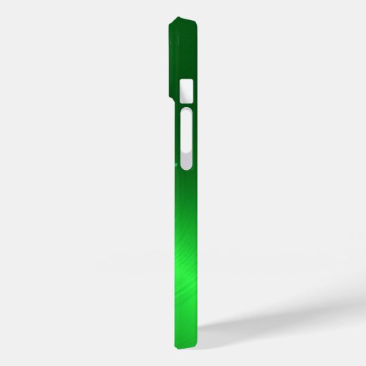 Titanium groen roestvrij staal Metallic Case-Mate iPhone Case (Achterkant / Links)