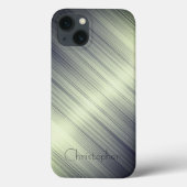 Titanium groen roestvrij staal Print iphone 15 Case-Mate iPhone Case (Achterkant)
