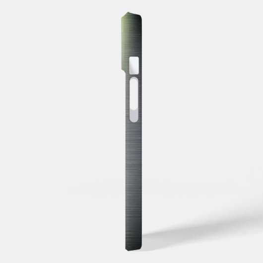 Titanium groen roestvrij staal Print iphone 15 Case-Mate iPhone Case (Achterkant / Links)