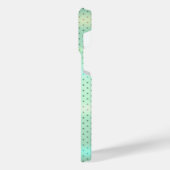 Titanium groen Roestvrij staal Print iPhone Hoesje (Linkerkant)