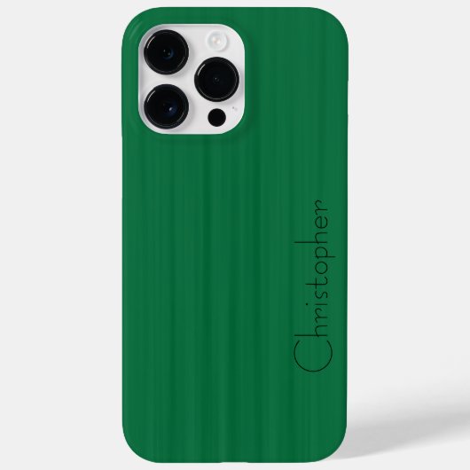 Titanium Groen Zilver Roestvrij Staal Print Case-Mate iPhone Case (Achterkant)