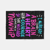 Titanium Hip Replacement Surgery Humor Funny New H Fleece Deken (Voorkant (Horizontaal))