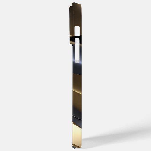 Titanium kleur iPhone Case (Achterkant / Links)