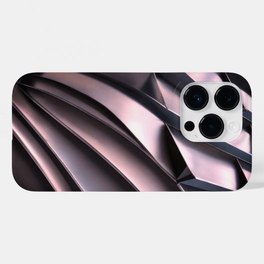 Titanium kleur iphone Case (Achterkant (horizontaal))