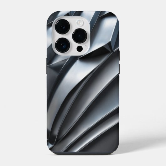 Titanium kleur iphone Case Hoesje (Achterkant)