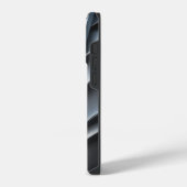 Titanium kleur iPhone hoes Hoesje (Linkerkant)