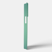 Titanium Licht groen Roestvrij Staal Print Case-Mate iPhone Case (Achterkant / Rechts)