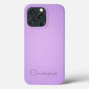 Titanium Licht violet Roestvrij staal Print Case-Mate iPhone Case