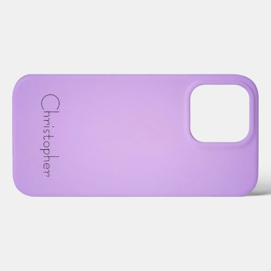 Titanium Licht violet Roestvrij staal Print Case-Mate iPhone Case (Achterkant (horizontaal))