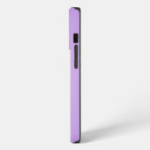 Titanium Licht violet Roestvrij staal Print iPhone Hoesje (Linkerkant)