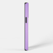 Titanium Licht violet Roestvrij staal Print iPhone Hoesje (Rechterkant)