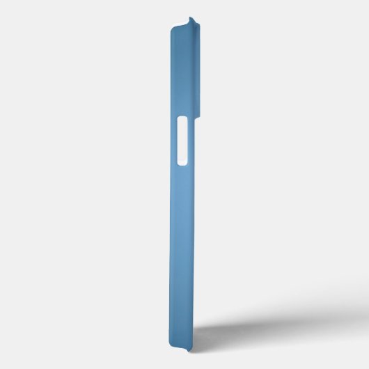 Titanium Lichtblauw Roestvrij Staal Print Case-Mate iPhone Case (Achterkant / Rechts)