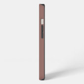 Titanium Lichtbruin Print iPhone Hoesje (Linkerkant)