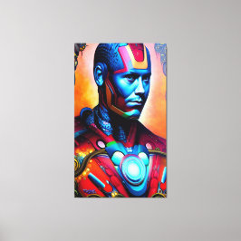 Titanium Man Micheal Sparks Canvas Afdruk