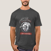 Titanium Molded by Iron - Motivational Gym T-Shirt (Voorkant)