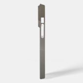 Titanium natuur kleur Case-Mate iPhone case (Achterkant / Links)