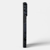 Titanium regendruppels glanzend roestvrij staal me Case-Mate iPhone case (Achterkant / Rechts)