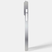 Titanium Rood Zilver Roestvrij staal Print Case-Mate iPhone Case (Achterkant / Links)