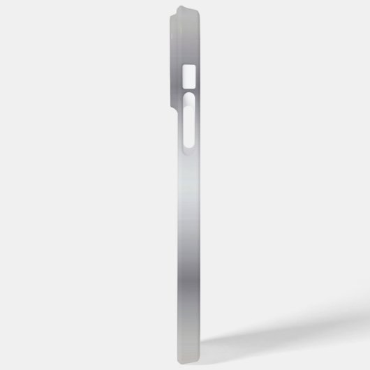 Titanium Rood Zilver Roestvrij staal Print Case-Mate iPhone Case (Achterkant / Links)