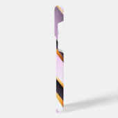 Titanium Roze Roestvrij staal Print iPhone Hoesje (Linkerkant)