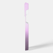 Titanium Roze Zilver Roestvrij Staal Print iPhone Hoesje (Linkerkant)