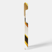 Titanium Sinaasappel Roestvrij Staal Print iPhone Hoesje (Linkerkant)