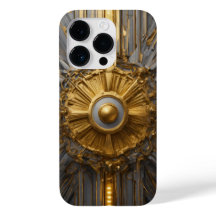Titanium Zilver en Goud Roestvrij staal Print
