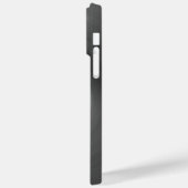 Titanium Zilver Roestvrij staal Print Case-Mate iPhone Case (Achterkant / Links)