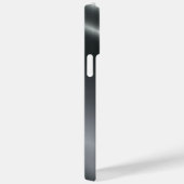 Titanium Zilver Roestvrij staal Print Case-Mate iPhone Case (Achterkant / Rechts)