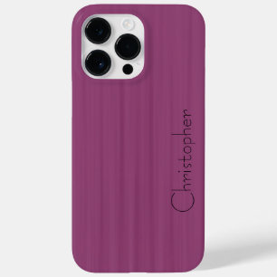 Titanium 🩷 Zilver Roestvrij staal Print Case-Mate iPhone 14 Pro Max Hoesje
