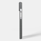 Titanium Zilver Roestvrij Staal Print iphone 15 Case-Mate iPhone Case (Achterkant / Links)