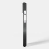 Titanium Zilver Roestvrij Staal Print iphone 15 Case-Mate iPhone Case (Achterkant / Links)