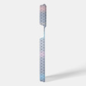 Titanium Zilver Roestvrij staal Print iPhone Hoesje (Rechterkant)