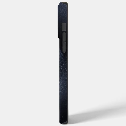 Titanium Zilveren blauw Roestvrij Staal Print Case-Mate iPhone Case (Achterkant / Links)