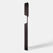 Titanium Zwart en brons Roestvrij staal Print iPhone Hoesje (Rechterkant)