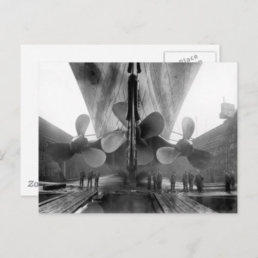 Titaniumschroeven Briefkaart (Voorkant / Achterkant)