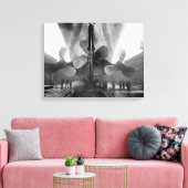 Titaniumschroeven Canvas Afdruk (Insitu (Woonkamer))