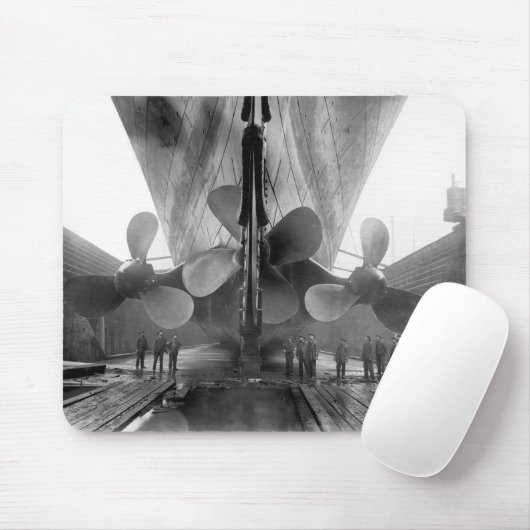 Titaniumschroeven Muismat (Met muis)