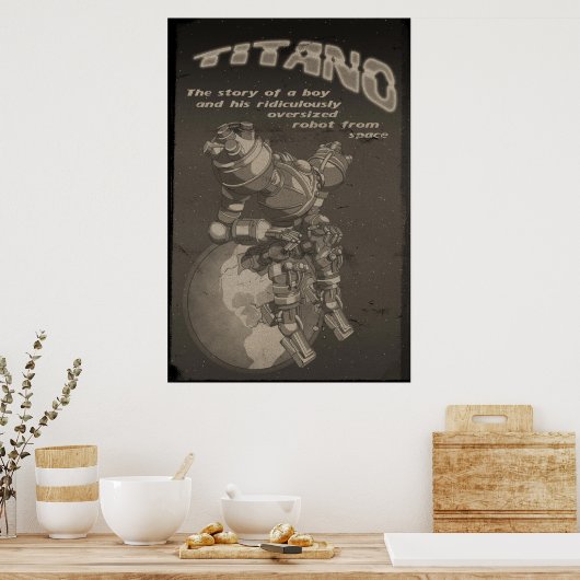 Titano Poster (Keuken)