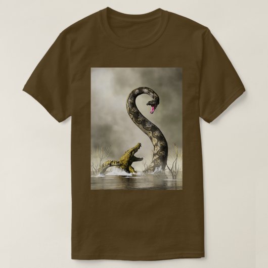 Titanoboa 1 t-shirt (Design voorkant)