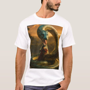 Titanoboa Aanval meisjes berg. T-shirt