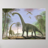 Titanosaur Argentinosaurus Poster (Voorkant)
