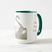 Titanosaurus The Titanic Lizard Mug Mok (Voorkant rechts)
