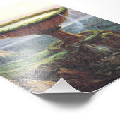 Titan's Goblet beroemd gemaakt door Thomas Cole Foto Afdruk (Hoek)