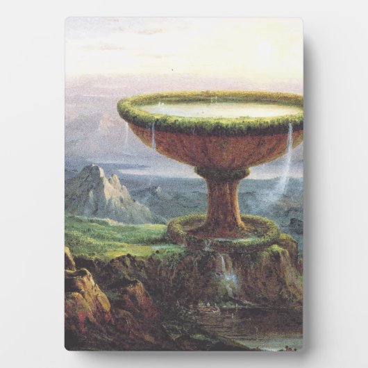 Titan's Goblet beroemd gemaakt door Thomas Cole Fotoplaat (voorkant)
