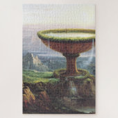 Titan's Goblet beroemd gemaakt door Thomas Cole Legpuzzel (Verticaal)