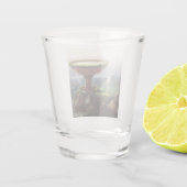Titan's Goblet beroemd gemaakt door Thomas Cole Shot Glas (Achterkant)