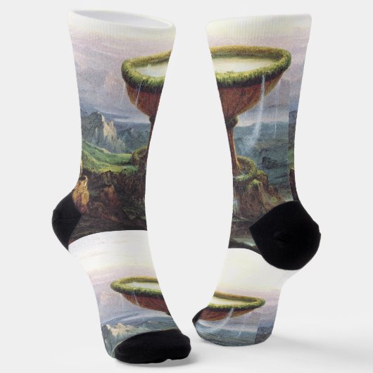 Titan's Goblet beroemd gemaakt door Thomas Cole Sokken (Gebogen)