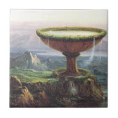 Titan's Goblet beroemd gemaakt door Thomas Cole Tegeltje (Voorkant)