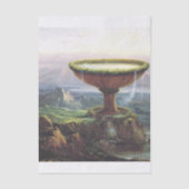 Titan's Goblet beroemd gemaakt door Thomas Cole Tissuepapier (Voorkant)